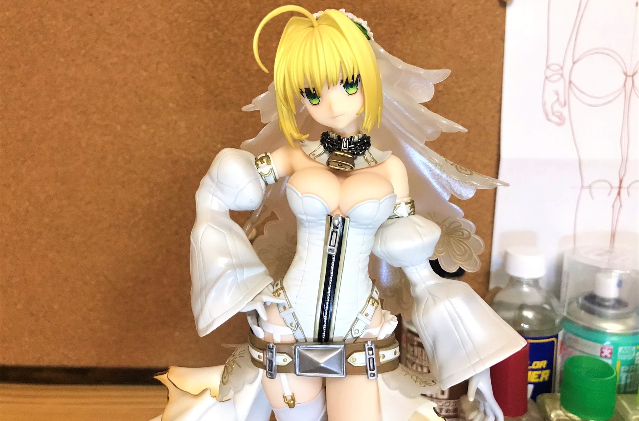 逸品】 ネロ クラウディウス ブライド セイバー fgo フレア 完成品